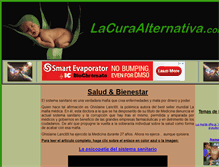 Tablet Screenshot of lacuraalternativa.com