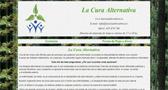 Desktop Screenshot of lacuraalternativa.es